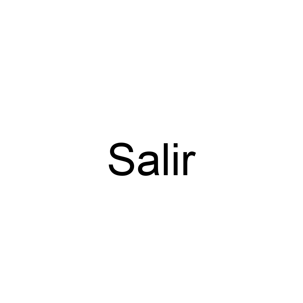 Salir Conjugation in Spanish